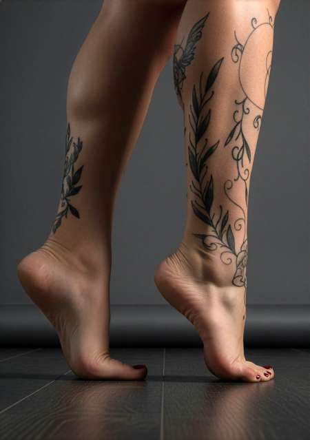Photo 2 de Les jolies pieds d'Eva